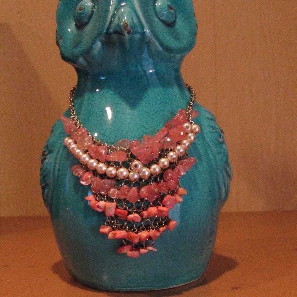 Aera Vida Waterfall Bib Necklace